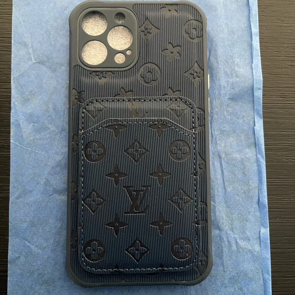 iPhone 12 Pro Max Navy Blue phone Case - Picture 1 of 2